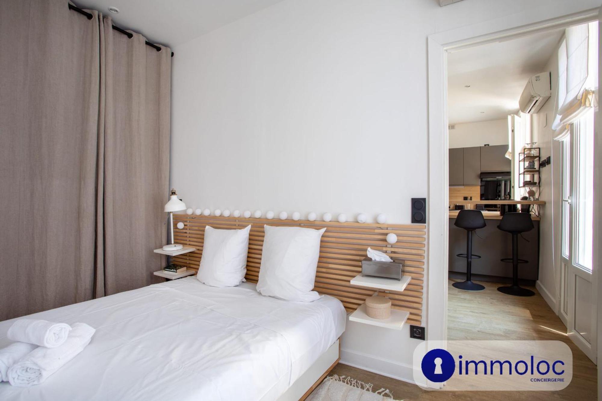 Appartement T2 Air-conditioned District Liberation Nice